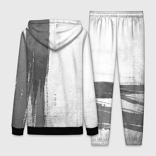 Женский костюм Subaru - white gradient по-вертикали / 3D-Черный – фото 2