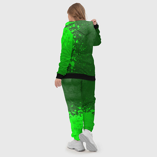 Женский костюм Nightwish - green gradient по-вертикали / 3D-Черный – фото 5