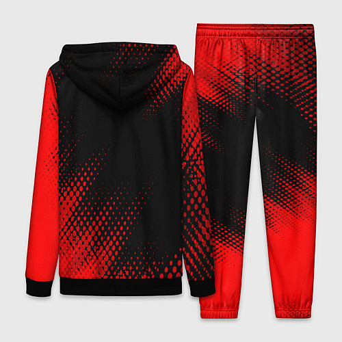 Женский костюм Mini - red gradient вертикально / 3D-Черный – фото 2