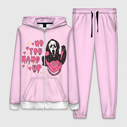 Женский 3D-костюм Крик по телефону, цвет: 3D-белый