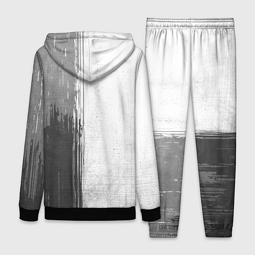 Женский костюм Fiat - white gradient по-вертикали / 3D-Черный – фото 2