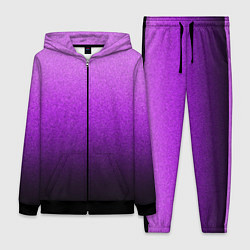 Женский 3D-костюм Магический градиент крошка чёрно-фиолетовый, цвет: 3D-черный