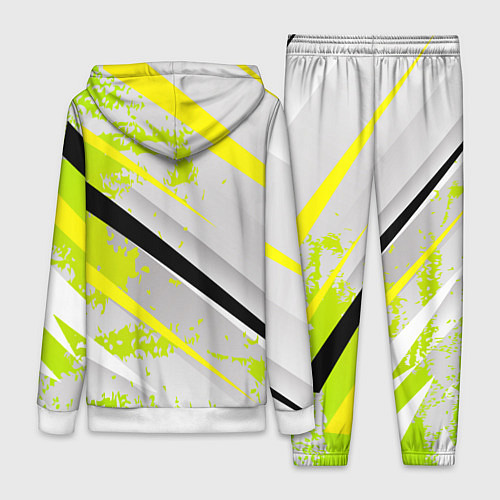 Женский костюм Color white light green / 3D-Белый – фото 2