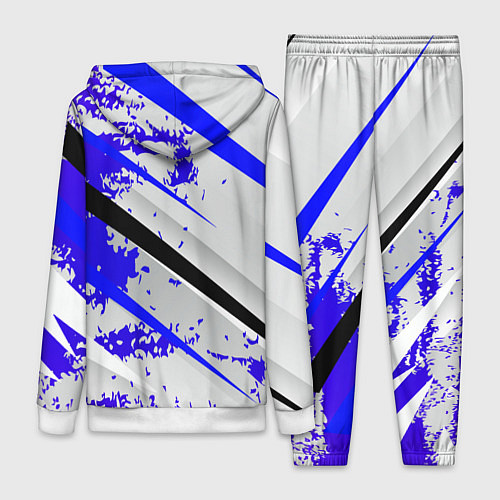 Женский костюм Color white blue / 3D-Белый – фото 2