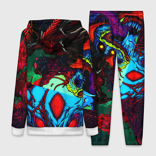Женский костюм Monster energy hyperbeast / 3D-Белый – фото 2