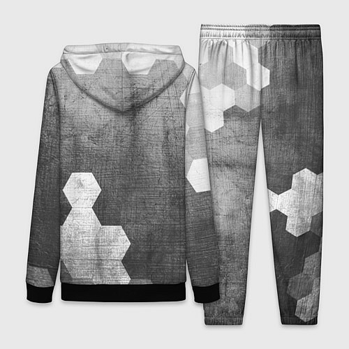 Женский костюм The Last Of Us - grey gradient вертикально / 3D-Черный – фото 2