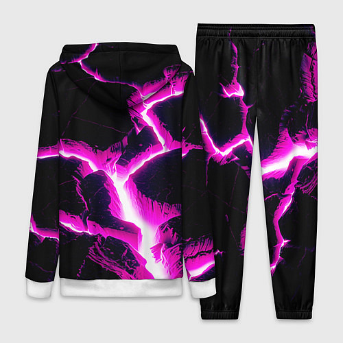 Женский костюм Color pink black / 3D-Белый – фото 2