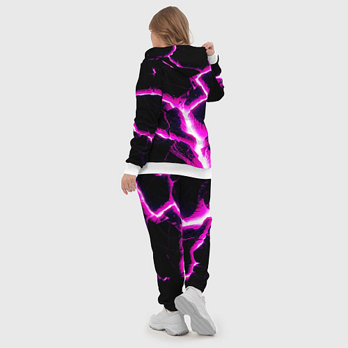 Женский костюм Color pink black / 3D-Белый – фото 5