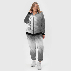 Женский 3D-костюм JoJo Bizarre Adventure - white gradient по-вертика, цвет: 3D-черный — фото 2