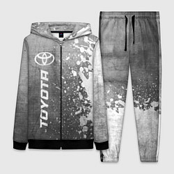 Женский костюм Toyota - grey gradient по-вертикали