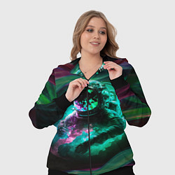 Женский 3D-костюм Космонавт неоновая дымка, цвет: 3D-черный — фото 2