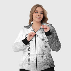 Женский 3D-костюм God of War - white gradient по-вертикали, цвет: 3D-черный — фото 2