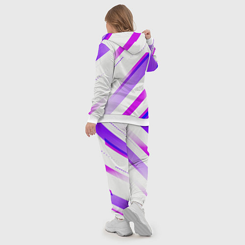 Женский костюм Color white pink / 3D-Белый – фото 5