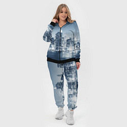 Женский 3D-костюм New York город, цвет: 3D-черный — фото 2