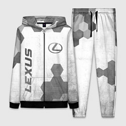 Женский костюм Lexus - white gradient вертикально