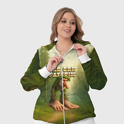 Женский 3D-костюм Brr brr Patapim мем, цвет: 3D-белый — фото 2