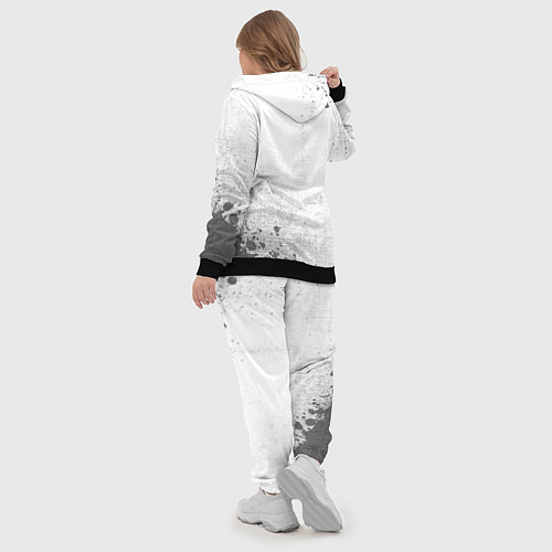 Женский костюм Breaking Benjamin - white gradient вертикально / 3D-Черный – фото 5