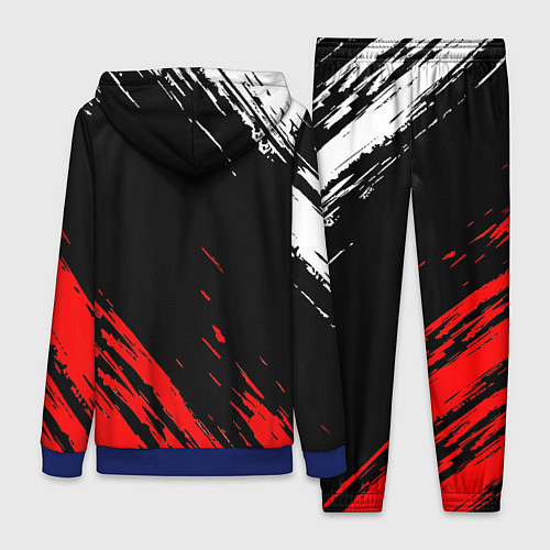 Женский костюм Манчестер юнайтед краски текстура / 3D-Синий – фото 2