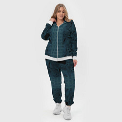 Женский 3D-костюм Руны и скандинавская татуировка Одина, цвет: 3D-белый — фото 2