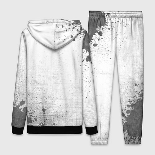 Женский костюм Die Antwoord - white gradient вертикально / 3D-Черный – фото 2