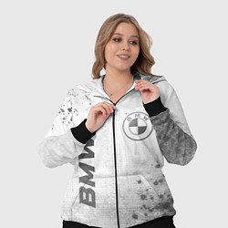 Женский 3D-костюм BMW - white gradient вертикально, цвет: 3D-черный — фото 2