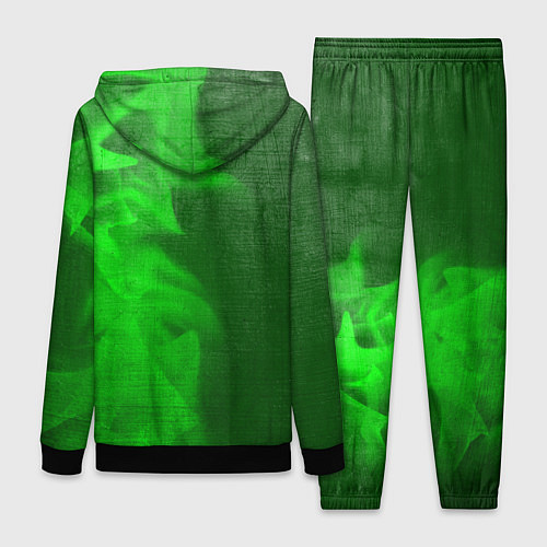 Женский костюм Hitman - green gradient по-вертикали / 3D-Черный – фото 2