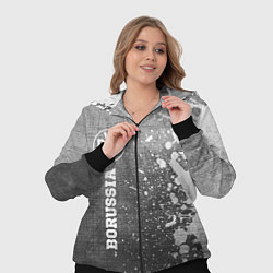 Женский 3D-костюм Borussia - grey gradient по-вертикали, цвет: 3D-черный — фото 2