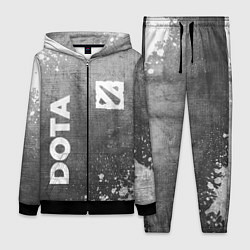 Женский костюм Dota - grey gradient вертикально