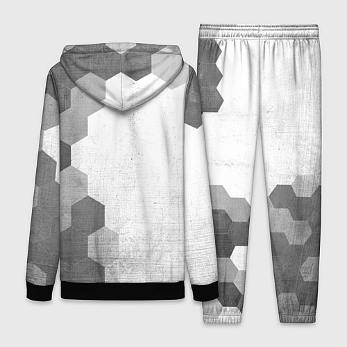 Женский костюм Opel - white gradient по-вертикали / 3D-Черный – фото 2