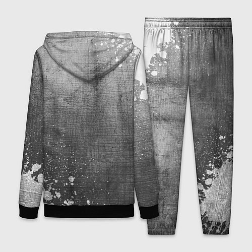 Женский костюм Bring Me the Horizon - grey gradient вертикально / 3D-Черный – фото 2