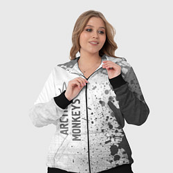 Женский 3D-костюм Arctic Monkeys - white gradient по-вертикали, цвет: 3D-черный — фото 2