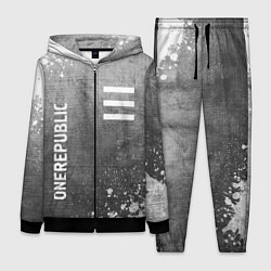 Женский костюм OneRepublic - grey gradient вертикально