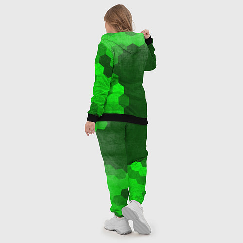 Женский костюм The Last Of Us - green gradient по-вертикали / 3D-Черный – фото 5