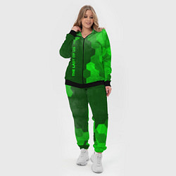 Женский 3D-костюм The Last Of Us - green gradient по-вертикали, цвет: 3D-черный — фото 2