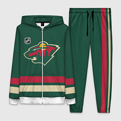 Женский 3D-костюм Миннесота Уайлд хоккей, цвет: 3D-белый