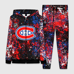 Женский 3D-костюм Montreal Canadiens NHL black, цвет: 3D-черный