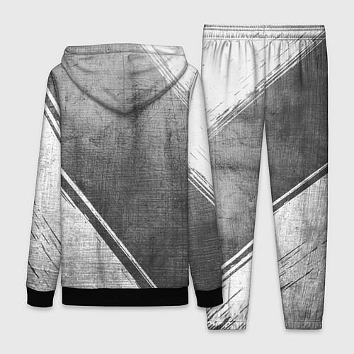 Женский костюм Radiohead - grey gradient вертикально / 3D-Черный – фото 2