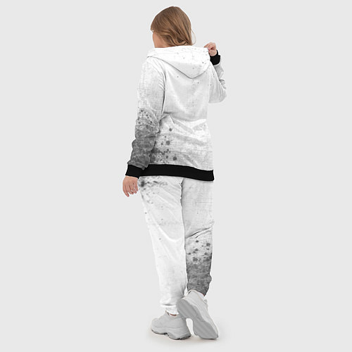 Женский костюм Five Finger Death Punch - white gradient вертикаль / 3D-Черный – фото 5