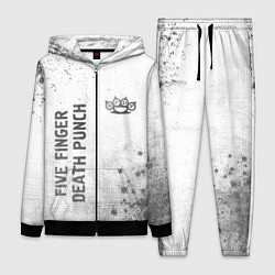 Женский костюм Five Finger Death Punch - white gradient вертикаль