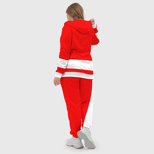 Женский костюм Detroit Red Wings hockey / 3D-Белый – фото 5