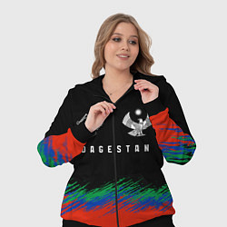 Женский 3D-костюм Dagestan, цвет: 3D-черный — фото 2