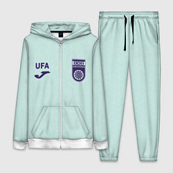 Женский 3D-костюм Фк Уфа - мятный цвет и текстура, цвет: 3D-белый