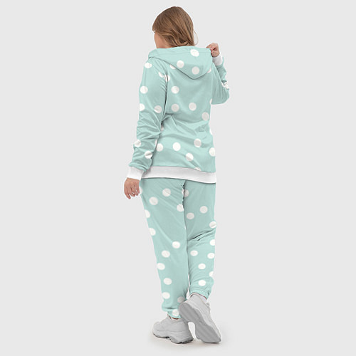 Женский костюм Снежная морская пена / 3D-Белый – фото 5