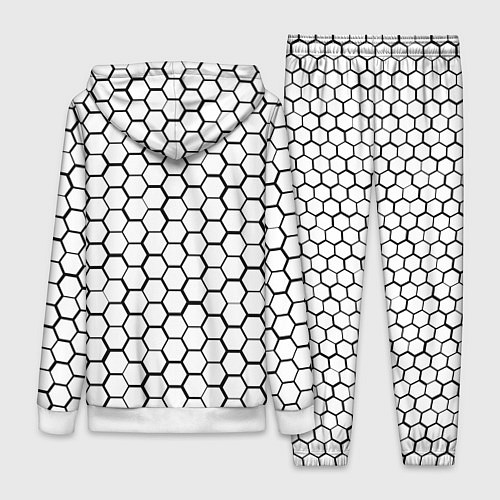 Женский костюм Нью Джерси Девилз - белые соты / 3D-Белый – фото 2