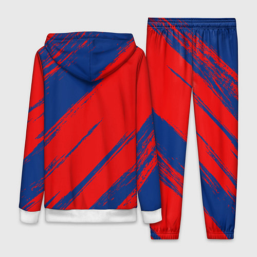 Женский костюм Монреаль Канадиенс - брызги / 3D-Белый – фото 2