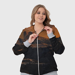 Женский 3D-костюм Эльбрус, цвет: 3D-меланж — фото 2