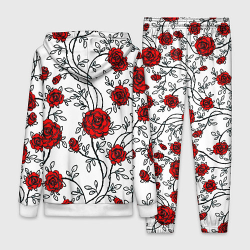 Женский костюм Doom розы / 3D-Белый – фото 2