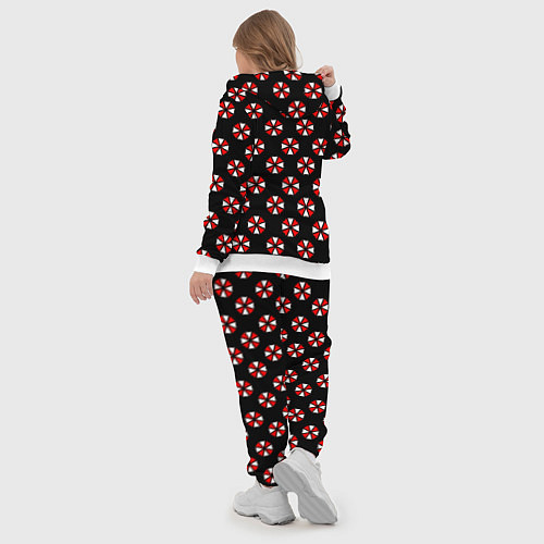 Женский костюм Doom x resident evil pattern / 3D-Белый – фото 5