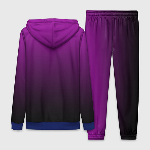 Женский костюм Purple gradient / 3D-Синий – фото 2