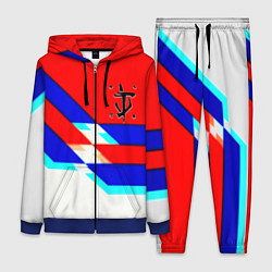 Женский 3D-костюм Doom geometry cyber sport, цвет: 3D-синий